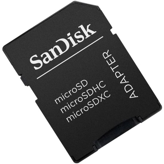 SanDisk 32GB Ultra microSDHC UHS-I Memory Card with Adapter - 98MB/s, C10, U1, Full HD, A1, Micro SD Card - SDSQUAR-032G-GN6MA