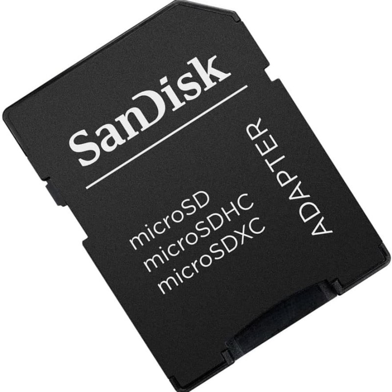 SanDisk 32GB Ultra microSDHC UHS-I Memory Card with Adapter - 98MB/s, C10, U1, Full HD, A1, Micro SD Card - SDSQUAR-032G-GN6MA SanDisk 32GB Ultra microSDHC UHS-I Memory Card with Adapter - 98MB/s, C10, U1, Full HD, A1, Micro SD Card - SDSQUAR-032G-GN6MA