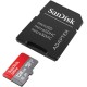 SanDisk 128GB Ultra MicroSDXC UHS-I Memory Card with Adapter - 100MB/s, C10, U1, Full HD, A1, Micro SD Card - SDSQUAR-128G-GN6MA