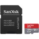 SanDisk 128GB Ultra MicroSDXC UHS-I Memory Card with Adapter - 100MB/s, C10, U1, Full HD, A1, Micro SD Card - SDSQUAR-128G-GN6MA