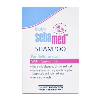 Sebamed Baby Shampoo 50 ml|pH 5.5| Ideal for Newborn�s delicate scalp| No Tears |