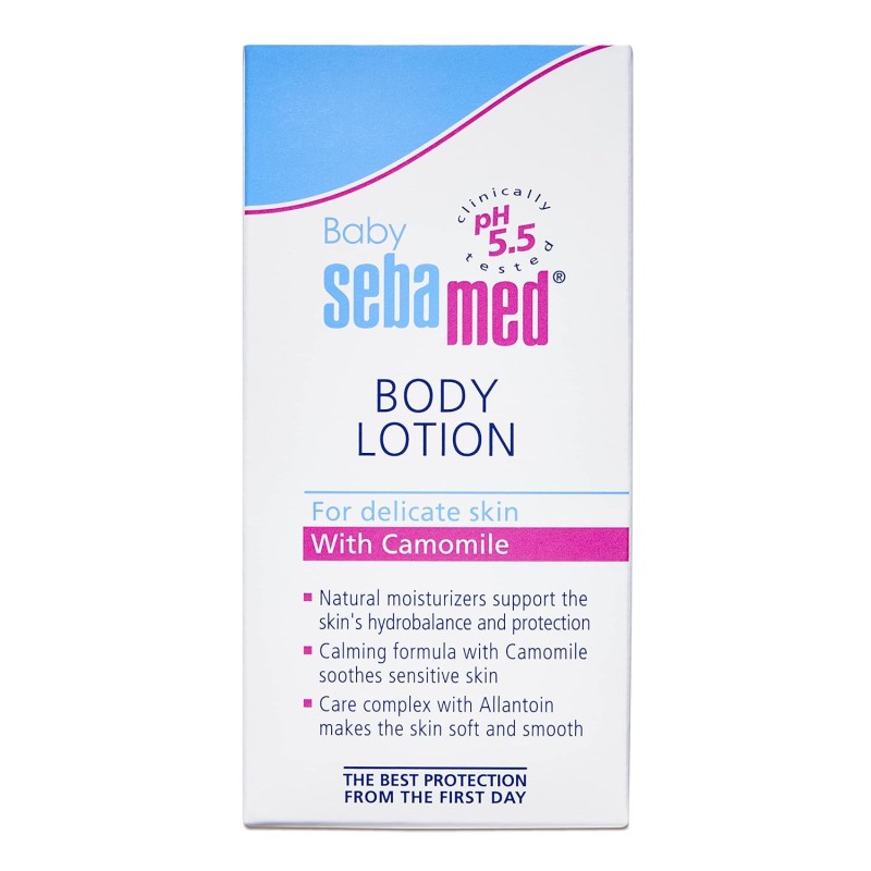 Sebamed Baby Body Lotion 50 ml|pH 5.5|Long lasting moisturiser|Quickly absorbed| Sebamed Baby Body Lotion 50 ml|pH 5.5|Long lasting moisturiser|Quickly absorbed|