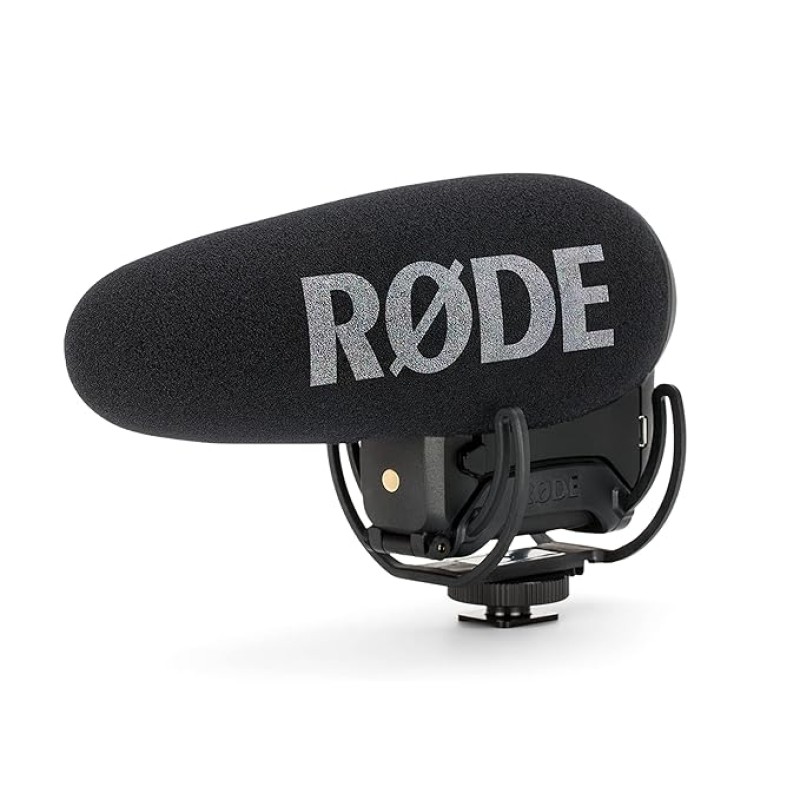 Rode USB Videomic Pro+ Compact Directional On-Camera Shotgun Condenser Microphone (Black) Rode USB Videomic Pro+ Compact Directional On-Camera Shotgun Condenser Microphone (Black)