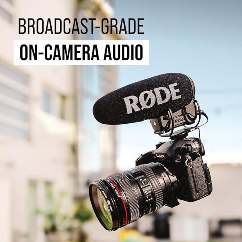Rode USB Videomic Pro+ Compact Directional On-Camera Shotgun Condenser Microphone (Black) Rode USB Videomic Pro+ Compact Directional On-Camera Shotgun Condenser Microphone (Black)