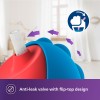 Philips Avent Sipper Bottle for Kids | No.1 Brand Recommended by Moms Worldwide | Leak Proof Design | Easy Grip with Silicone Handle | 9m+ | 200ml | Packof1 |(Blue/Purple)|SCF796/00
