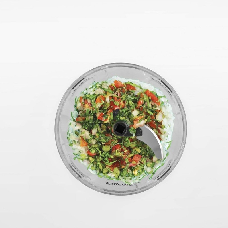 Pigeon Plastic Mini Handy and Compact Chopper with 3 Blades (12683, 400 ml, Grey) Pigeon Plastic Mini Handy and Compact Chopper with 3 Blades (12683, 400 ml, Grey)