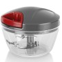 Pigeon Plastic Mini Handy and Compact Chopper with 3 Blades (12683, 400 ml, Grey)