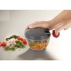 Pigeon Plastic Mini Handy and Compact Chopper with 3 Blades (12683, 400 ml, Grey)