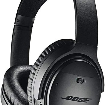 Bose QuietComfort 35 II Wireless Bluetooth Headphones, Noise-Cancelling, with Alexa Voice Control - Black