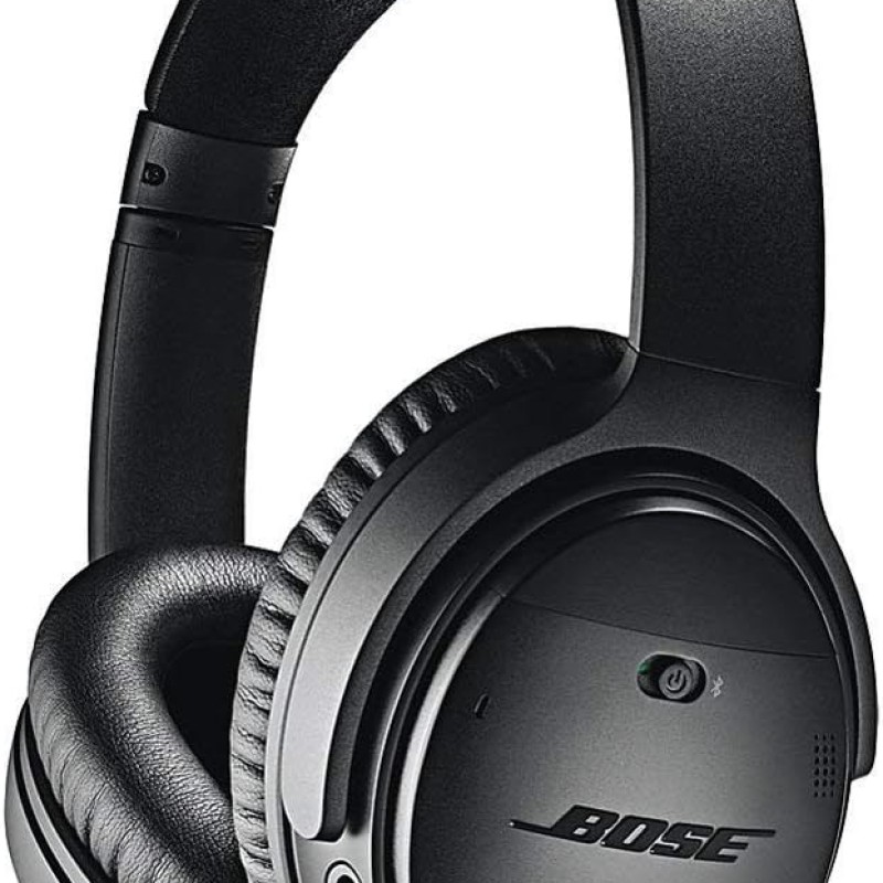 Bose QuietComfort 35 II Wireless Bluetooth Headphones, Noise-Cancelling, with Alexa Voice Control - Black