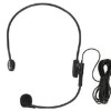 Ahuja Head band Microphone can be connected to the amplifier directly HBM-60CC with free Maxcord brand pin for connecting to laptop/PC Ahuja Head band Microphone can be connected to the amplifier directly HBM-60CC with free Maxcord brand pin for connecting to laptop/PC