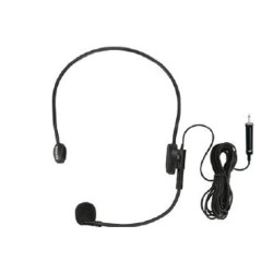 Ahuja Head band Microphone can be connected to the amplifier directly HBM-60CC with free Maxcord brand pin for connecting to laptop/PC