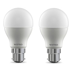 Wipro Garnet 15W LED Bulb for Home & Office |Cool Day White (6500K) | B22 Base|220 Degree Light Coverage |4Kv Surge Protection |400V High Voltage Protection |Energy Efficient | Pack of 2