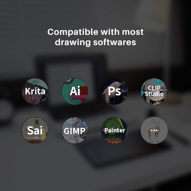 Huion Inspiroy H640P Graphics Drawing Tablet with Battery-Free Stylus and 8192 Pressure Sensitivity (Android 6.0 & Above Supported with 6.3.*3.9 Active Area) Black Huion Inspiroy H640P Graphics Drawing Tablet with Battery-Free Stylus and 8192 Pressure Sensitivity (Android 6.0 & Above Supported with 6.3.*3.9 Active Area) Black