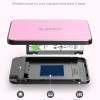 ORICO 2.5 Inch Hard Drive Enclosure USB C, 6Gbps USB 3.1 Gen 1 External SATA Drive Case for 2.5inch 9.5mm 7mm SSD HDD Up to 6TB, Tool Free, with 4 Colors to Choose, Support UASP (2588C3, Pink)