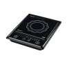 Bajaj Splendid 1200W Induction Glass Ceramic Cooktop with Pan Sensor and Voltage Pro Technology, Black