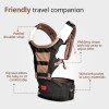 LuvLap Royal Hip Seat Baby Carrier with 4 Carry Positions, Baby Carrier with Hip seat for 6 to 24 Months Baby, Adjustable New-Born to Toddler Carrier, Max Weight Up to 15 Kgs (Black) LuvLap Royal Hip Seat Baby Carrier with 4 Carry Positions, Baby Carrier with Hip seat for 6 to 24 Months Baby, Adjustable New-Born to Toddler Carrier, Max Weight Up to 15 Kgs (Black)