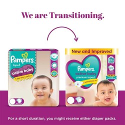 Pampers Active Baby Diapers, Extra Large (56 Count)