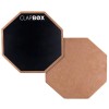 Clapbox Drum Practice Pad - 12 inches, Black (Practice pad only) Clapbox Drum Practice Pad - 12 inches, Black (Practice pad only)