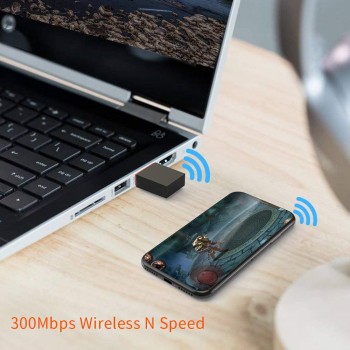 Tenda U3 WiFi Dongle 300Mbps USB Wireless Adapter, 2.4GHz, 2 Internal Antennas, USB 2.0, WPS, Soft AP Mode, Supports Windows 10/8.1/8/7 / XP, Mac OS 10.7~10.12, Linux (Black) Tenda U3 WiFi Dongle 300Mbps USB Wireless Adapter, 2.4GHz, 2 Internal Antennas, USB 2.0, WPS, Soft AP Mode, Supports Windows 10/8.1/8/7 / XP, Mac OS 10.7~10.12, Linux (Black)