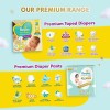 Pampers Active Baby Tape Style Baby Diapers, Newborn/Extra Small (NB/XS) Size, 72 Count, Adjustable Fit with 5 star skin protection, Up to 5kg Diapers