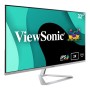 ViewSonic 81.28 Cm (32") 2K 2560 x 1440p QHD IPS Monitor with HDR10, 75hz,1.03 Billion Colors, 80M:1 Mega Ratio, Frameless, Ultra Slim, Dual Speaker, HDMI, Display Port� VX3276-2K-MHD-2