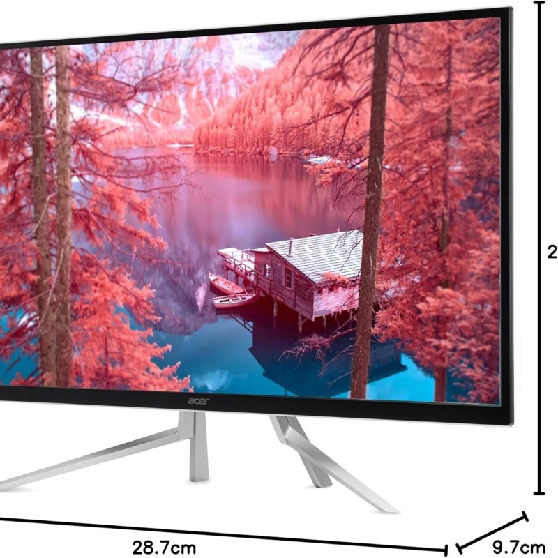 Acer 31.5 inch (80.01 cm) 4K UHD LED Backlit Computer Monitor - 3840x2160, 300 Nits, 16:9, 4MS, 10M:1, 2 X HDMI, DP Port, 2W, 2 Speakers - UM.JE2AA.003 Acer 31.5 inch (80.01 cm) 4K UHD LED Backlit Computer Monitor - 3840x2160, 300 Nits, 16:9, 4MS, 10M:1, 2 X HDMI, DP Port, 2W, 2 Speakers - UM.JE2AA.003