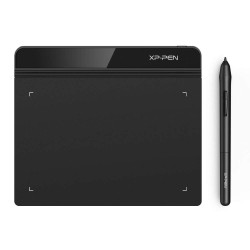 XP-Pen StarG640 Graphics Drawing Tablet Pen Tablet (6x4 Size, 8192 Levels of Pressure Sensitivity, Battery Free Stylus and 20 Replacement nibs), Black