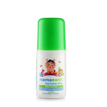 Mamaearth Easy Tummy Roll On for Colic & Gas Relief with Hing & Fennel Oil 40ml (For external use) Mamaearth Easy Tummy Roll On for Colic & Gas Relief with Hing & Fennel Oil 40ml (For external use)
