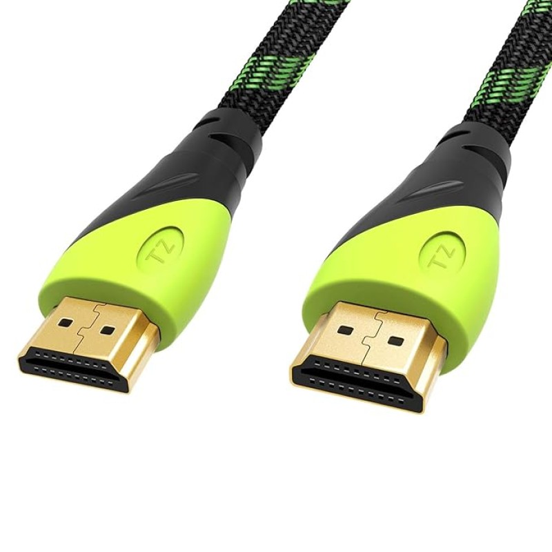 TIZUM High Speed HDMI Cable �Aura� -Gold Plated-High Speed Data 10.2Gbps, 3D, 4K, HD 1080P (33 Ft/10 M)