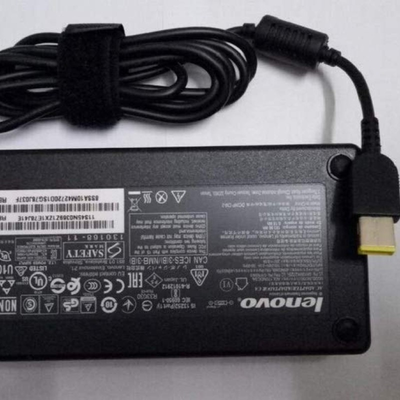 Lenovo 888015045 170W Laptop Adapter/Charger with Power Cord for Select Models of Lenovo Slim Tip Rectangular pin Lenovo 888015045 170W Laptop Adapter/Charger with Power Cord for Select Models of Lenovo Slim Tip Rectangular pin