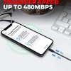(Refurbished) Honeywell USB to Lightning Cable, MFI Certified Apple Original Lighting Connector, Fast Charging, Non-Braided sync and Charge Cable for iPhone, iPad, Airpods, iPod, 4 Feet (1.2M)- Black
