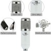 Powerpak Bm-800 White Professional Condenser USB Microphone with Metal Shock Mount (Requires Phantom Power Or Sound Card) Powerpak Bm-800 White Professional Condenser USB Microphone with Metal Shock Mount (Requires Phantom Power Or Sound Card)