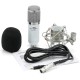 Powerpak Bm-800 White Professional Condenser USB Microphone with Metal Shock Mount (Requires Phantom Power Or Sound Card) Powerpak Bm-800 White Professional Condenser USB Microphone with Metal Shock Mount (Requires Phantom Power Or Sound Card)