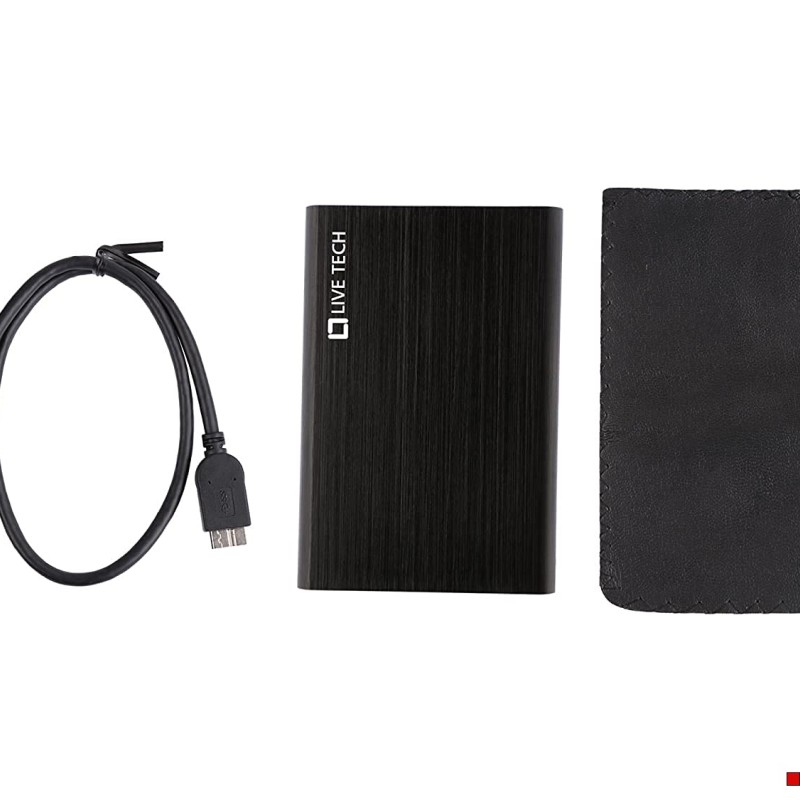 Live Tech 2.5 Inch SATA to USB 3.0 External Hard Drive Enclosure Case for Laptop Hard Disks (Hard Disk Not Included) (2.5" USB 3.0, Black) Live Tech 2.5 Inch SATA to USB 3.0 External Hard Drive Enclosure Case for Laptop Hard Disks (Hard Disk Not Included) (2.5" USB 3.0, Black)