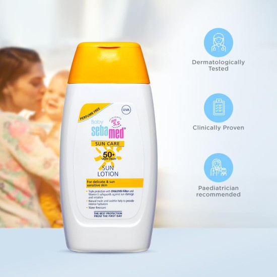 SebaMed SPF 50+ Baby Sun Lotion (200 ml)" )