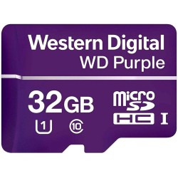 WD 32GB Surveillance MicroSD Memory Card (WDD032G1P0A)