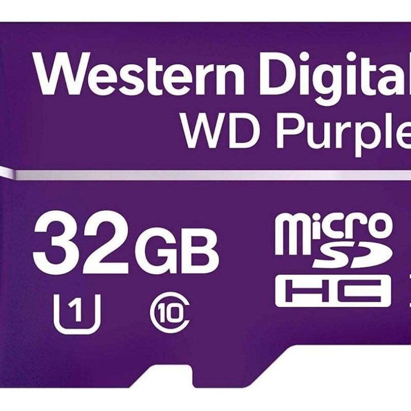 WD 32GB Surveillance MicroSD Memory Card (WDD032G1P0A) WD 32GB Surveillance MicroSD Memory Card (WDD032G1P0A)