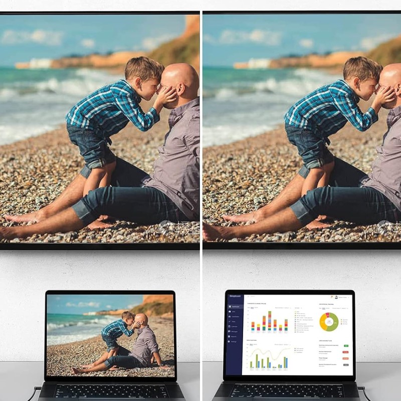 CableCreation USB C to HDMI Cable Right Angel 4K 10FT, USB Type C to HDMI Cable Adapter, Thunderbolt 3 Compatible with MacBook Pro/Air/iPad Pro 2021 2020 2019, Google Chromebook Pixel, Yoga 900, Surface Go, Galaxy S22 Ultra/S20/10/9, Black CableCreation USB C to HDMI Cable Right Angel 4K 10FT, USB Type C to HDMI Cable Adapter, Thunderbolt 3 Compatible with MacBook Pro/Air/iPad Pro 2021 2020 2019, Google Chromebook Pixel, Yoga 900, Surface Go, Galaxy S22 Ultra/S20/10/9, Black