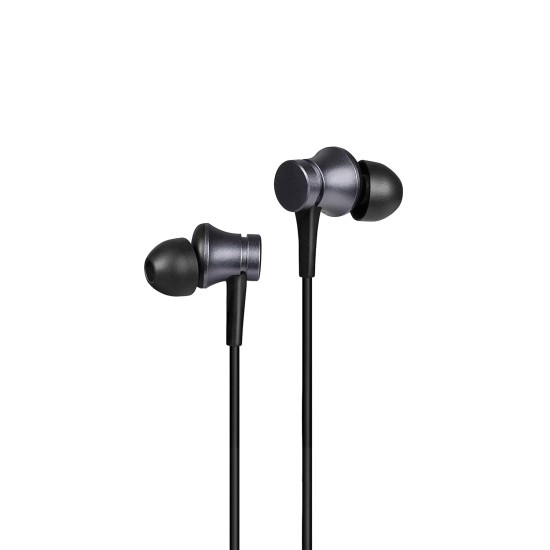 Xiaomi Wired in-Ear Earphones with Mic, Ultra Deep Bass & Metal Sound Chamber (Black)