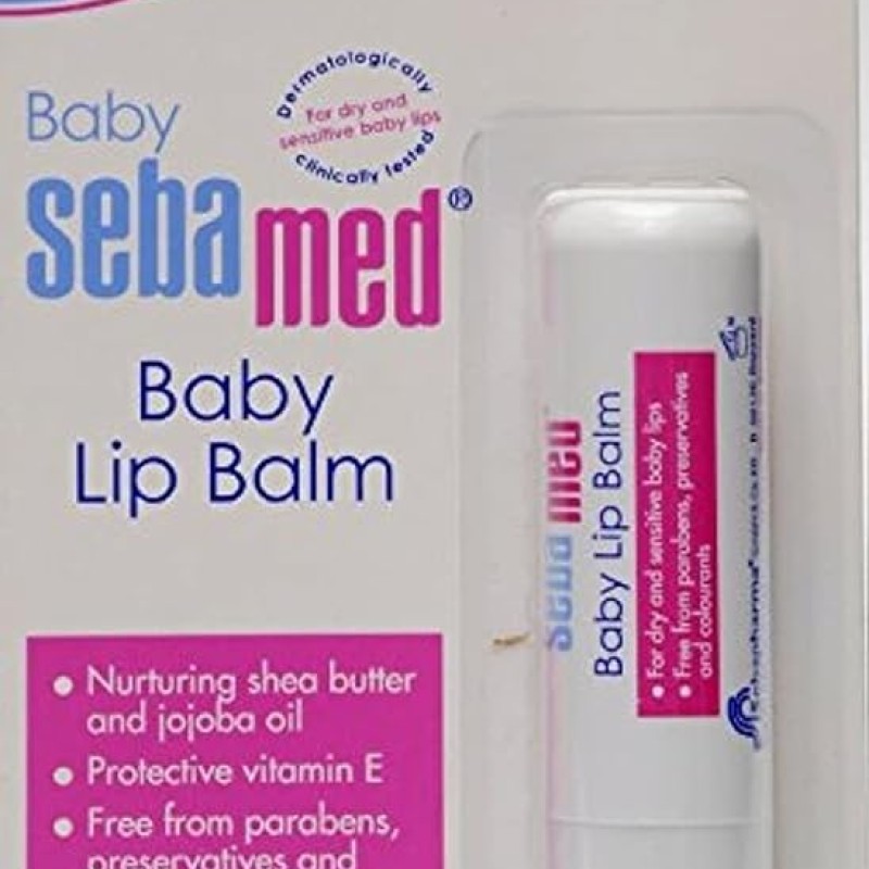 Baby Sebamed Lip Balm|Soft Baby Lips|With Shea butter, Jojoba Oil & Beeswax|4.8 gm Baby Sebamed Lip Balm|Soft Baby Lips|With Shea butter, Jojoba Oil & Beeswax|4.8 gm