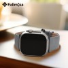 Fullmosa Leather Bands Compatible with Apple Watch 49mm 46mm 45mm 44mm 42mm 41mm 40mm 38mm Women Band Strap for iWatch Ultra 2/Ultra/10/9/8/7/6/5/4/3/2/1/SE2/SE, 49mm 46mm 45mm 44mm 42mm Grey Fullmosa Leather Bands Compatible with Apple Watch 49mm 46mm 45mm 44mm 42mm 41mm 40mm 38mm Women Band Strap for iWatch Ultra 2/Ultra/10/9/8/7/6/5/4/3/2/1/SE2/SE, 49mm 46mm 45mm 44mm 42mm Grey