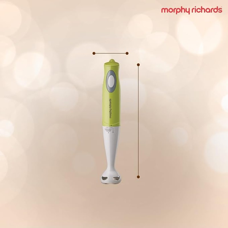 Morphy Richards Plastic Pronto Super 300W Hand Blender for Kitchen with Multifunctional Blade & Detachable Shaft, Green, 301 Watt Morphy Richards Plastic Pronto Super 300W Hand Blender for Kitchen with Multifunctional Blade & Detachable Shaft, Green, 301 Watt