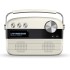 Carvaan Saregama Marathi - Bookshelf Portable Music Player with 5000 Preloaded Songs, FM/BT/AUX (Porcelain White)