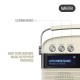 Carvaan Saregama Marathi - Bookshelf Portable Music Player with 5000 Preloaded Songs, FM/BT/AUX (Porcelain White)