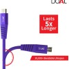 (Refurbished) boAt Rugged V3 Braided Micro USB Cable (Mystic Purple)