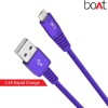 (Refurbished) boAt Rugged V3 Braided Micro USB Cable (Mystic Purple)