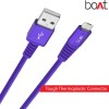 (Refurbished) boAt Rugged V3 Braided Micro USB Cable (Mystic Purple)