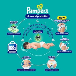 Pampers New Diapers Pants, X-Large (112 Count)