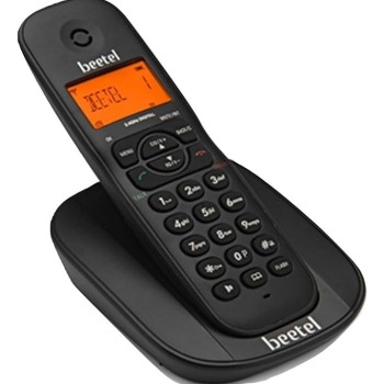 Beetel X73 Cordless 2.4Ghz Cordless Landline Phone with Caller ID Display, 2-Way Speaker Phone with Volume Controls, Auto Answer, Alarm Function, Stylish Design (Black)(X73) Beetel X73 Cordless 2.4Ghz Cordless Landline Phone with Caller ID Display, 2-Way Speaker Phone with Volume Controls, Auto Answer, Alarm Function, Stylish Design (Black)(X73)